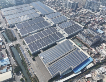 佛山颖辉能源有限公司美的环境电器6160kwp太阳能 分布式